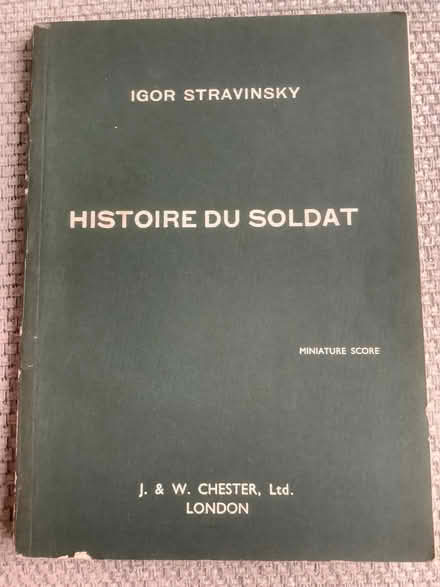Photo of free Score of Histoire du Soldat (Childwall L16) #1
