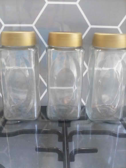 Photo of free Tall glass jars (Shipley, BD18) #1
