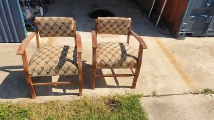 Photo of free 2 retro lounge chairs (Bournda) #1