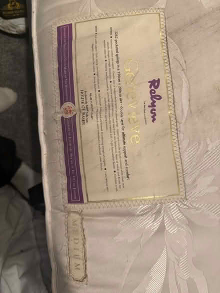 Photo of free King size Reylon mattress 150x200 (Wybourn S2) #3