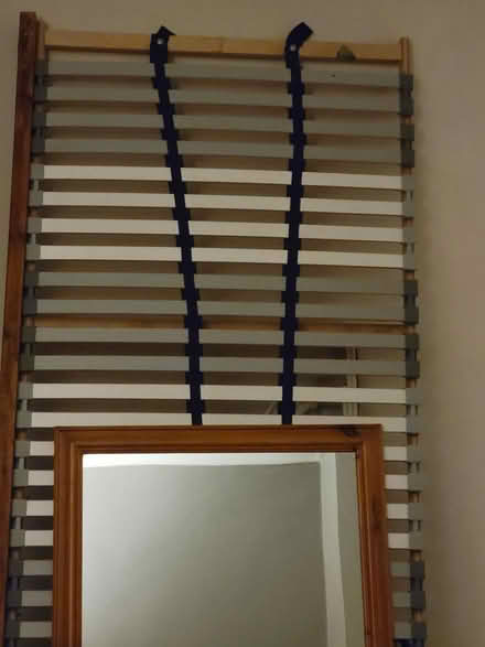 Photo of free Set of single bed slats in frame (Marsh LA1) #1