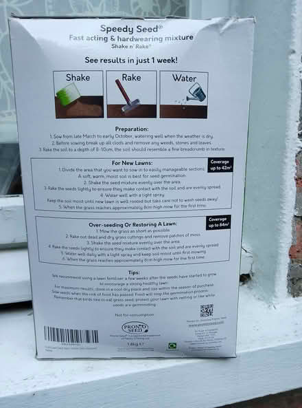 Photo of free Grass seed, fast growing (N5 Highbury) #2