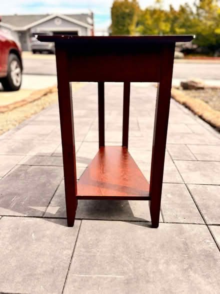 Photo of free Triangle End Table (Redwood City) #2