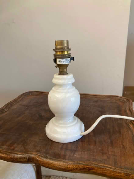 Photo of free Marble lamp base (Marlow SL7) #1