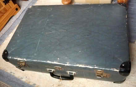 Photo of free Old retro suitcase - needs attention. (Bridlington YO16) #1