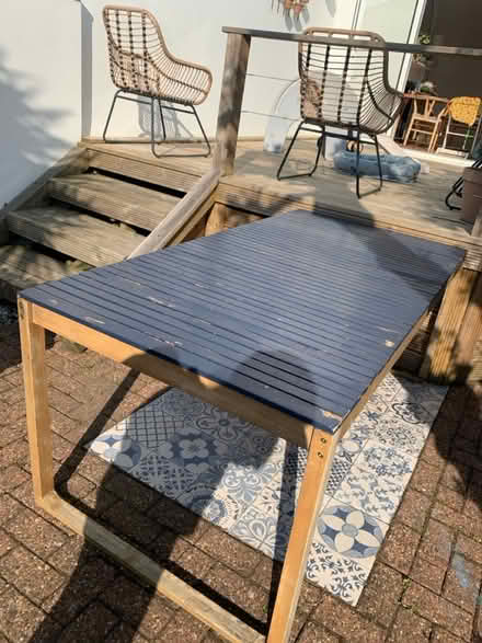 Photo of free Outdoor wooden table (Penylan CF23) #3