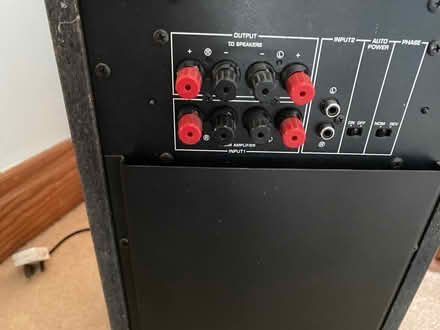 Photo of free Yamaha Subwoofer, black, excellent condition, previously use (Alfrick WR6) #3