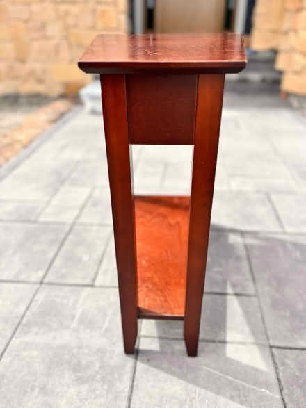 Photo of free Triangle End Table (Redwood City) #1