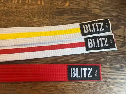 Photo of free Karate belts (Headington OX3) #1