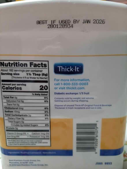 Photo of free Food & Beverage Thickener (Kensington) #2