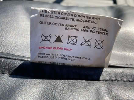 Photo of free Black Beanbag - ideal as a comfy footstool (Calthwaite CA11) #2