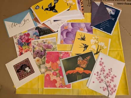 Photo of free Assorted greeting cards (2 sets) (W section, Bowie) #1