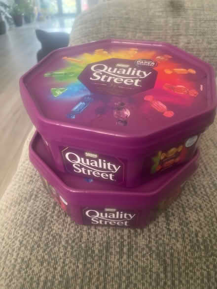 Photo of free Quality street tubs (Walthanstow/E17) #1