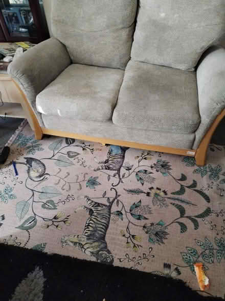 Photo of free 2 seater sofa (SK4 Heaton chapel) #1