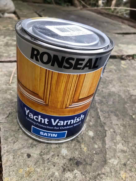 Photo of free Yacht varnish (Newfield Green S14) #1