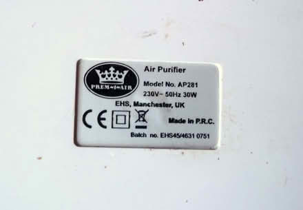 Photo of free Air purifier (Bridlington YO16) #2