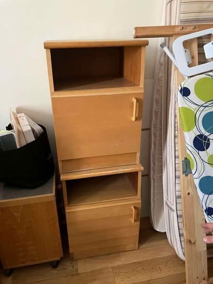 Photo of free Two bedside cabinets (Norham Manor OX2) #2