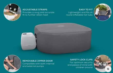 Photo of free Lay Z Hot thub thermal cover (Romford RM3) #1