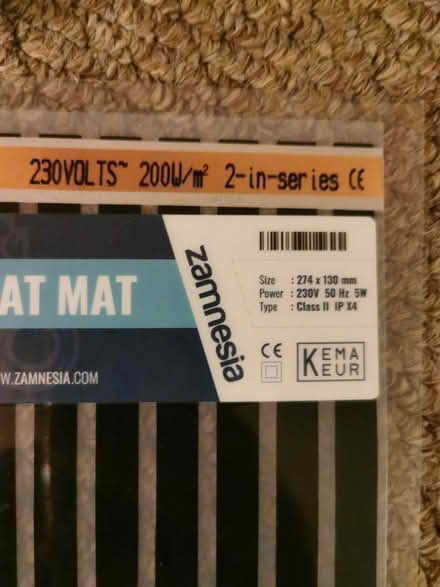 Photo of free Zamnesia heat mats and temperature (Eastbourne) #3