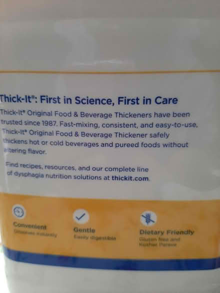 Photo of free Food & Beverage Thickener (Kensington) #3
