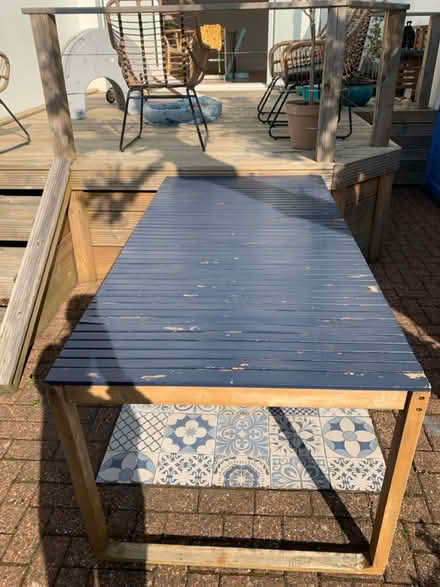 Photo of free Outdoor wooden table (Penylan CF23) #1