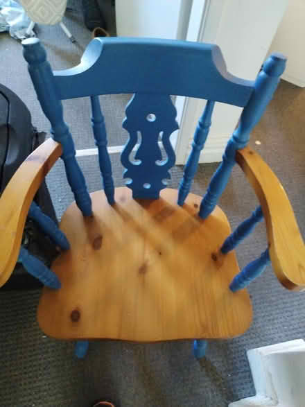 Photo of free Wooden chair (SK4 Heaton chapel) #1