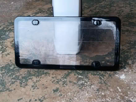 Photo of free License plate cover (Bolingbrook) #2