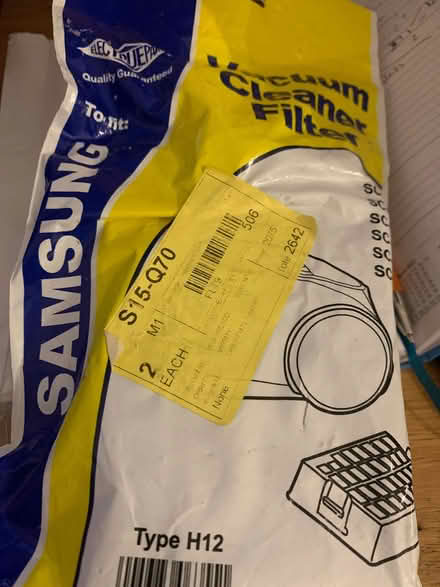 Photo of free Vacuum cleaner filter samsung (Montpelier Road area BN3) #1