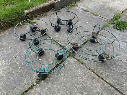 Photo of free Four plant pot movers (Ellesborough HP17) #1