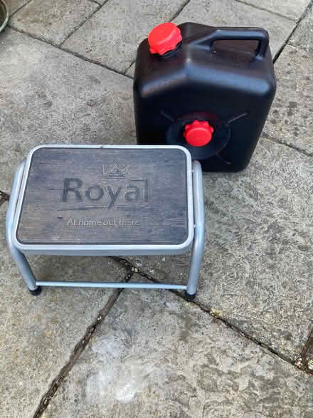 Photo of free Small step & Portable Waste Water Carrier (Walton Cardiff GL20) #1