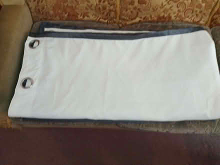 Photo of free Grey Eyelet Curtains (Sands HP12) #3