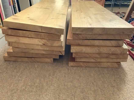 Photo of free Fourteen wooden shelves (Osney OX2) #3