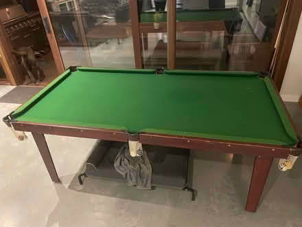 Photo of free Pool table (Botany 2019) #1