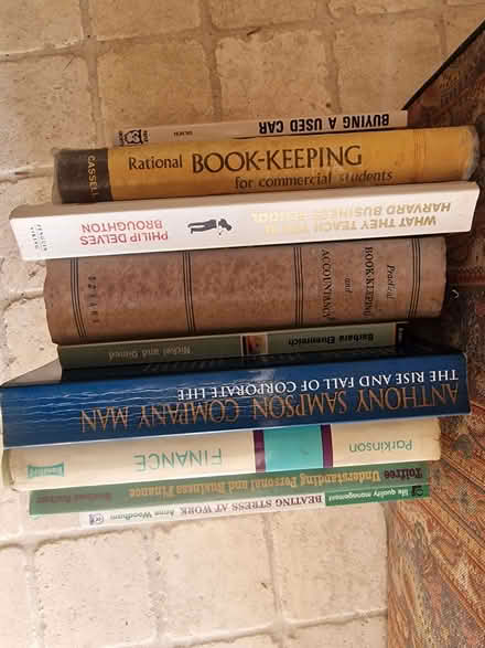 Photo of free Mixed consumer law/economics/accountancy books (Loud Bridge PR3) #1