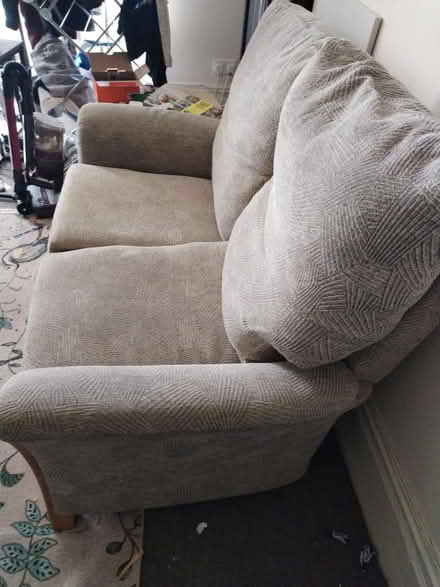 Photo of free 2 seater sofa (SK4 Heaton chapel) #4