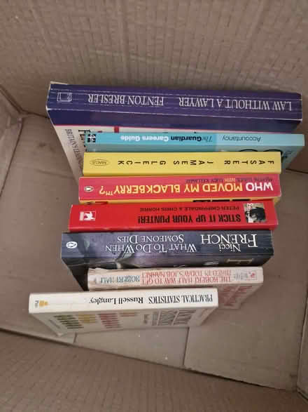 Photo of free Mixed consumer law/economics/accountancy books (Loud Bridge PR3) #2