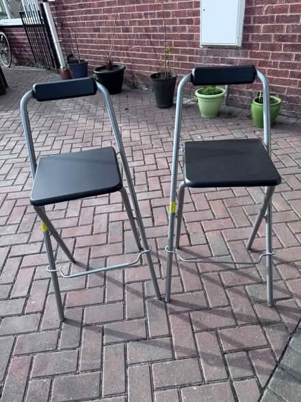 Photo of free Bar stools x2 (Waterthorpe, Sheffield S20) #1