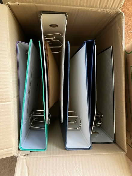 Photo of free Lever arch files and ring binders (Cookley DY10) #1