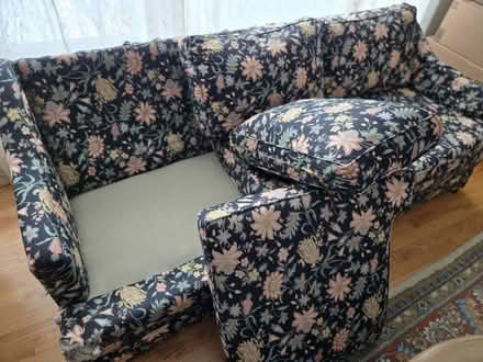 Photo of free 86" sofa (Glastonbury) #1