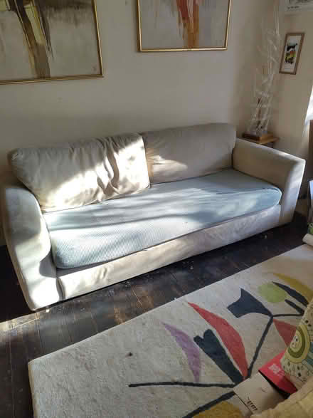 Photo of free 2 sofas: 3 seater and 2 seater (High Heaton NE7) #1