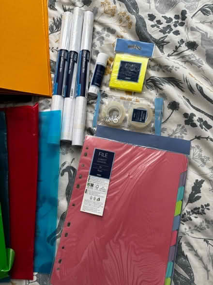 Photo of free Folders, sticky notes and tape (Caerphilly CF83) #2