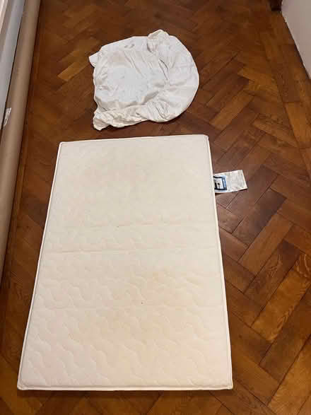 Photo of free Travel cot mattress (Latchford WA4) #2