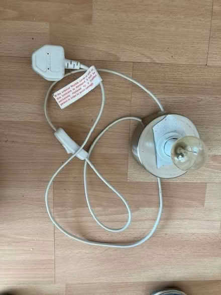 Photo of free Lamp without a shade (Thames Ditton KT7) #1