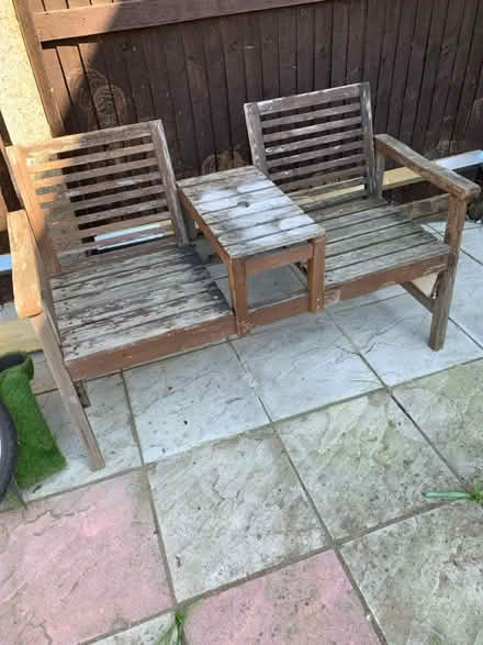 Photo of free Patio Bench Park Bench Outdoor (E13) #1