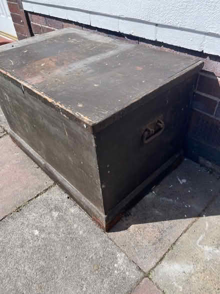 Photo of free Large solid wooden chest (Southport PR8) #1