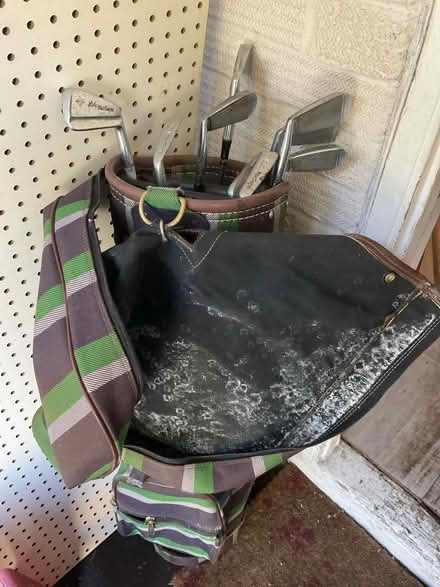 Photo of free Golf irons and bag (West End Woking) #1