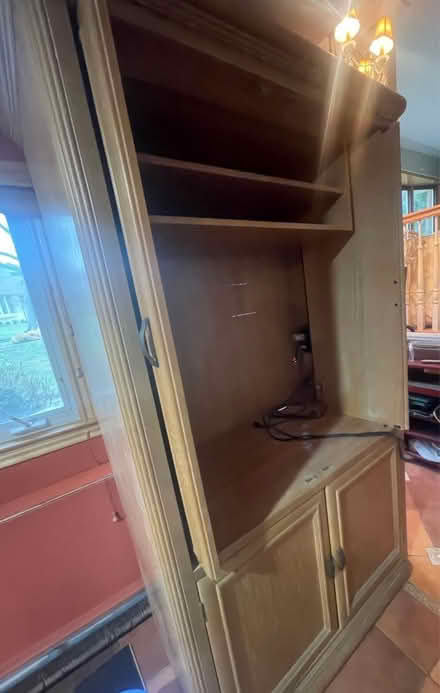 Photo of free Tv wall unit cabinet (New Hyde Park, Long Island) #1