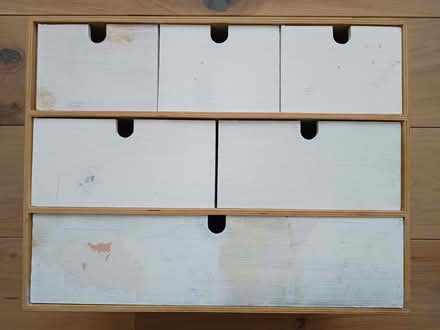 Photo of free IKEA Moppe Mini Drawers. Needs repainting. (Risinghurst OX3) #2