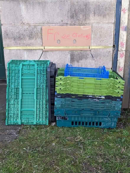Photo of free Plastic Stackable Crates (PL4) #1