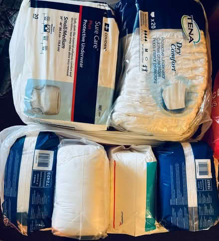 Photo of free 30 plus packs of Adult Diapers (Financial District) #1